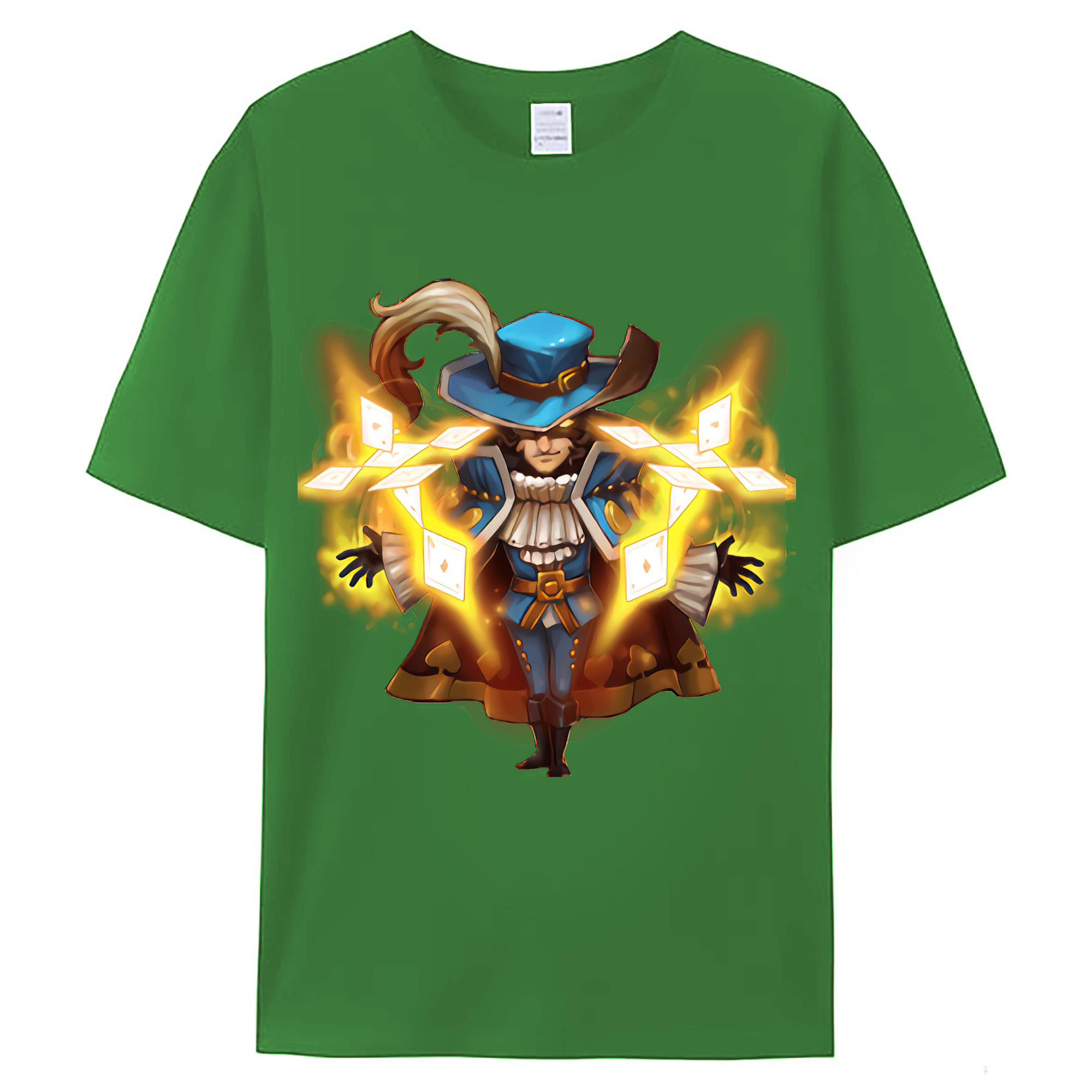 （画像用） リーグ・オブ・レジェンド League of Legends LOL レディースカジュアルプリントTシャツ（綿100％）